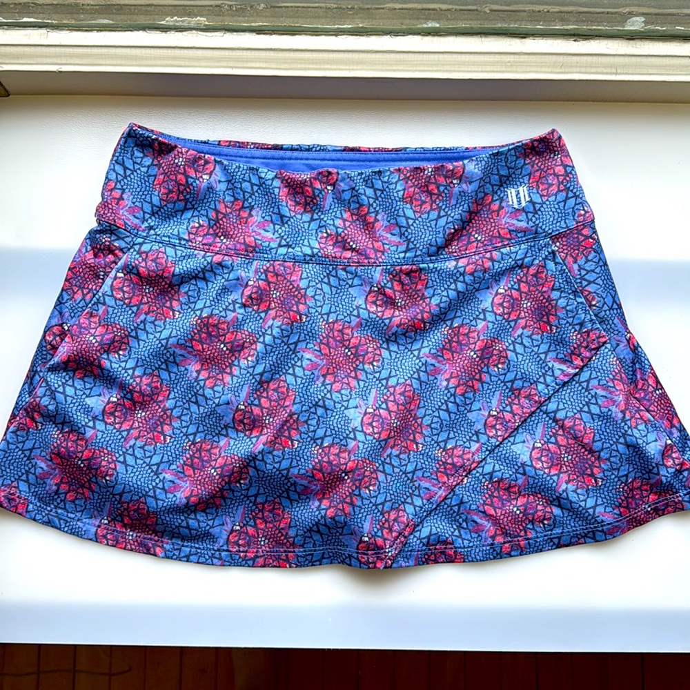 EleVen by Venus Williams Red and Blue Skorts for Activewear